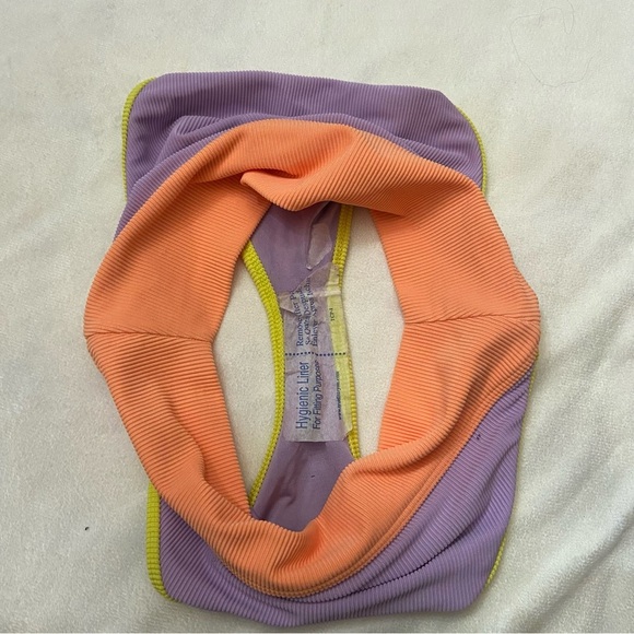 New! Beach Riot Emmy Purple Sundazed colorblock Bikini Bottom 3925 - Picture 6 of 10